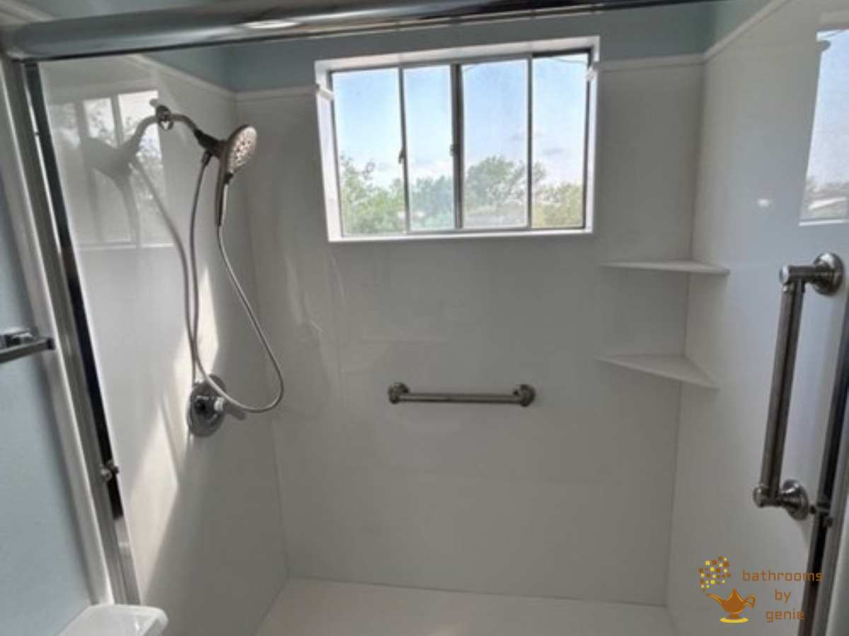 Effortless Walk-In Shower Remodels By Bathrooms By Genie